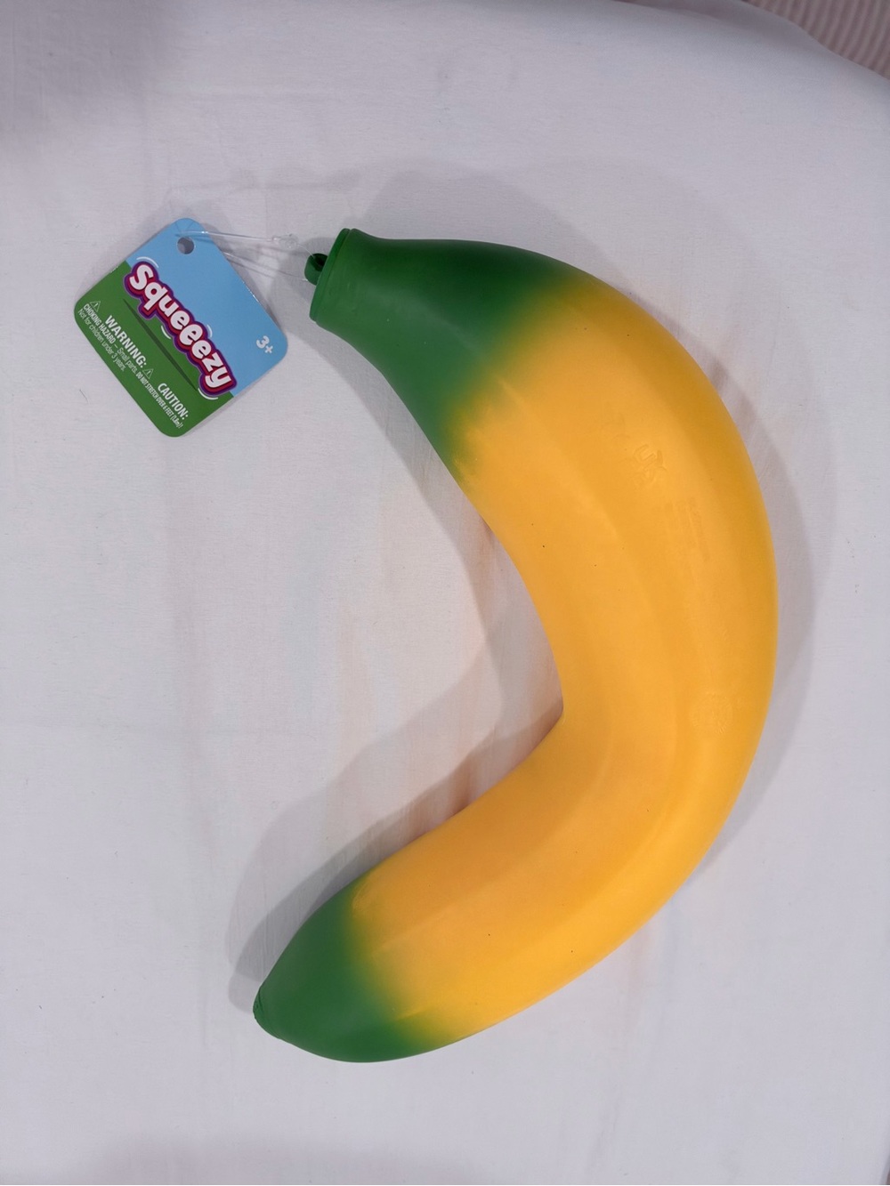 Yellow & Green Banana Squeezy Kid’s squishy